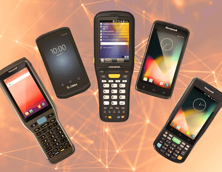 ТОП 5 - самые популярные ТСД в 2018 году: Honeywell EDA50, EDA50K, EDA60K, Zebra TC20, MobileBase DS5