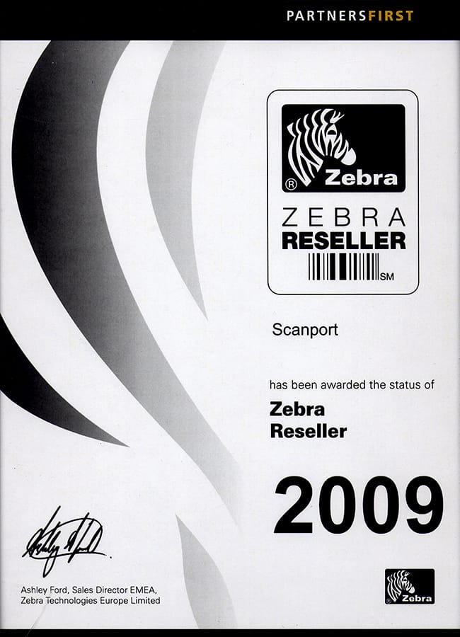 Zebra Reseller 2009